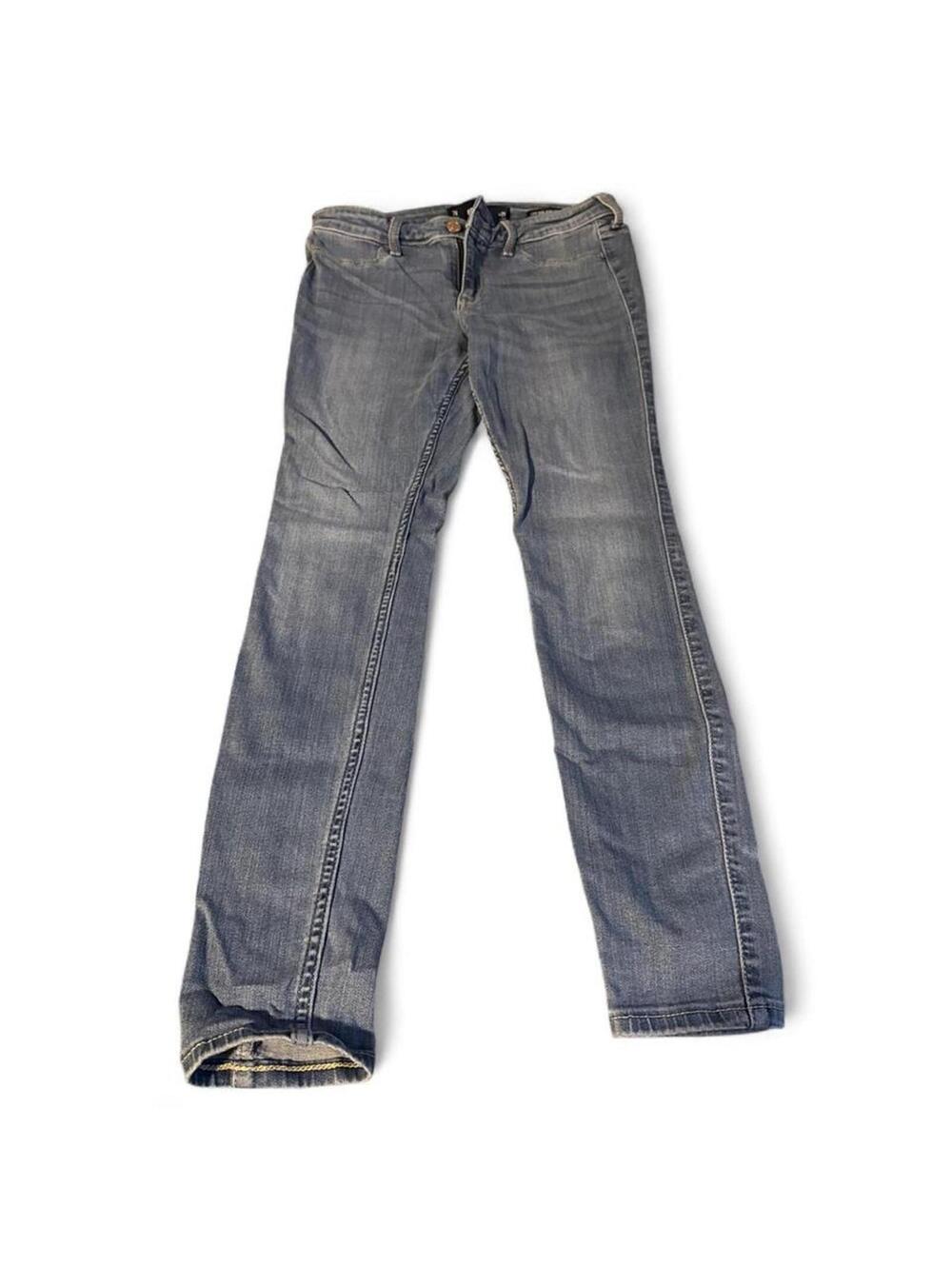 Hollister Co. Women's Blue and Navy Jeans